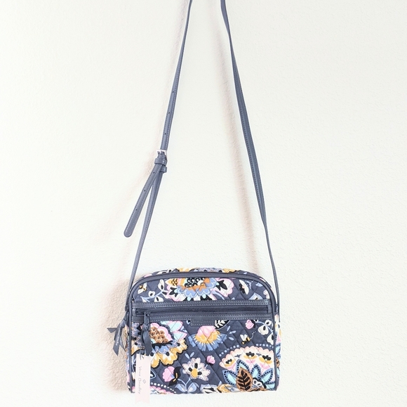 Vera Bradley Handbags - NWT Never Used Vera Bradley Gray Crossbody Purse